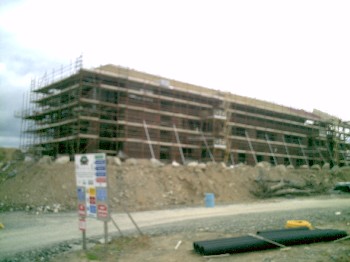 New School Site on April 2008